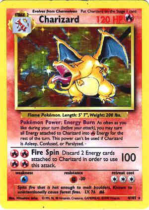 charizard_pokemon_card original rare