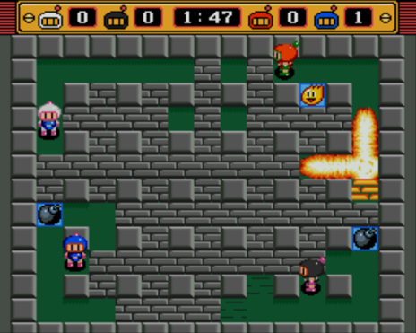 SNES - Super Bomberman 2 - Main Menu - The Spriters Resource