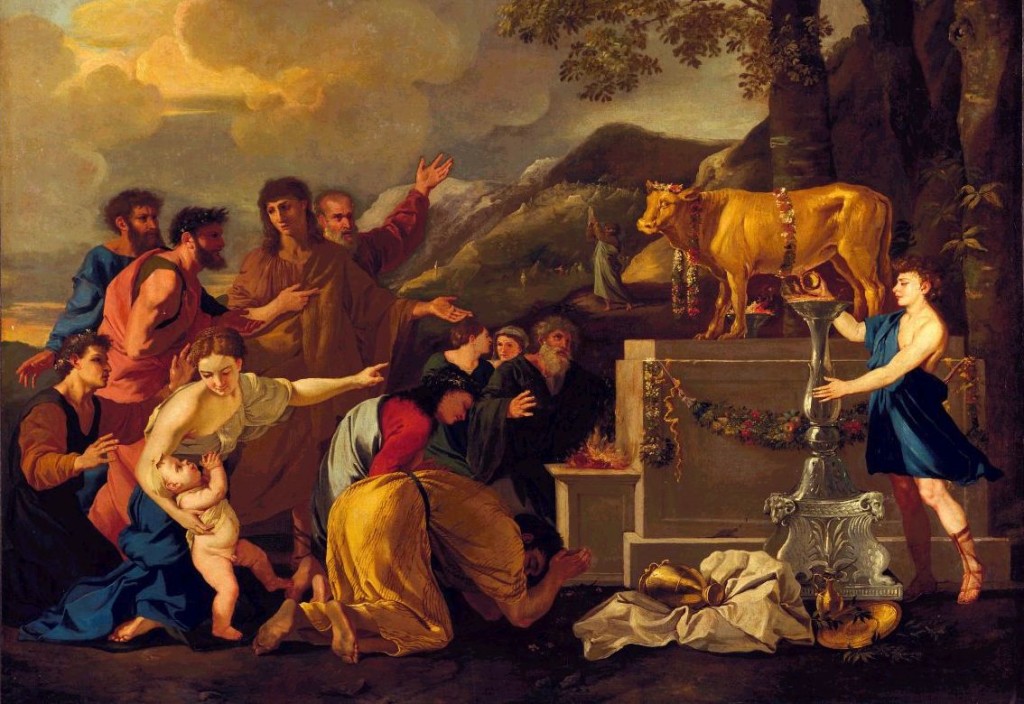 Adoration of the Golden Calf Andrea di Lione, artist