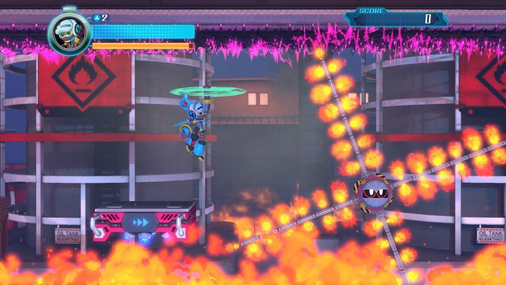 Mighty No. 9 obstacles