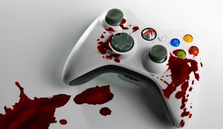 Image-of-controller-depiciting-violence-in-video-games-debate
