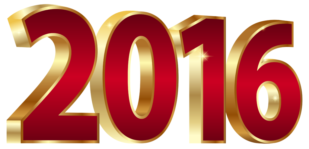 2016_Gold_and_Red_PNG_Clipart_Image
